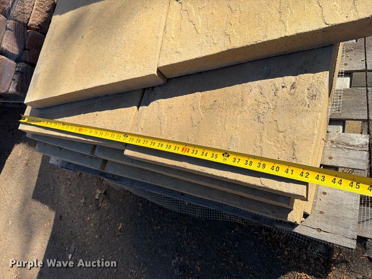 image for item FJ0553 (7) pallets of landscaping stone