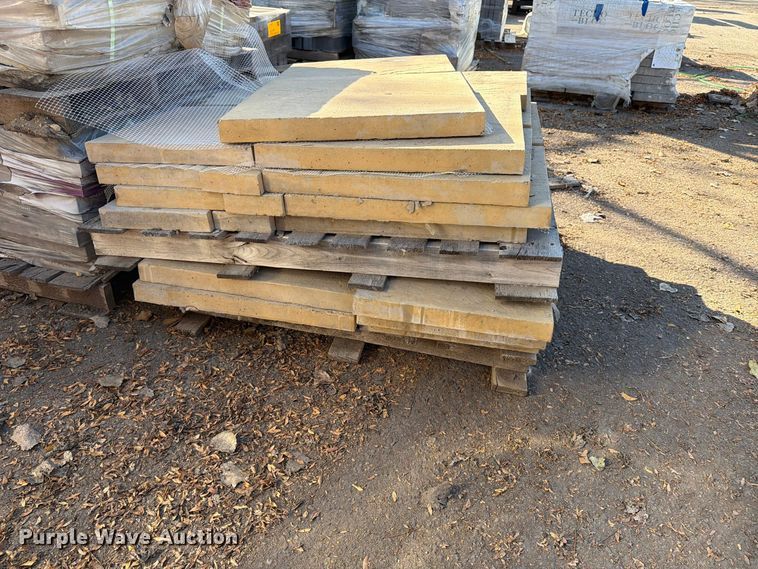 image for item FJ0553 (7) pallets of landscaping stone