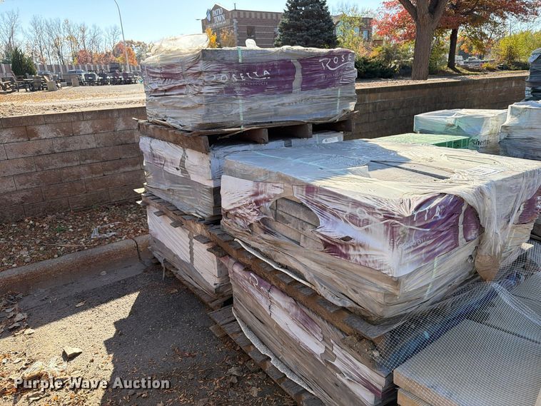 image for item FJ0553 (7) pallets of landscaping stone