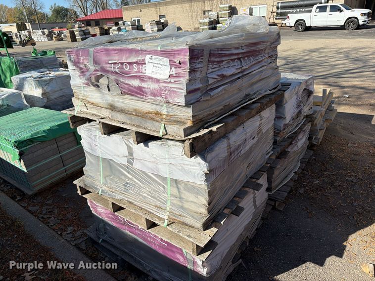 image for item FJ0553 (7) pallets of landscaping stone