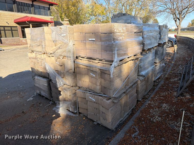 image for item FJ0559 (25) pallets of landscaping bricks