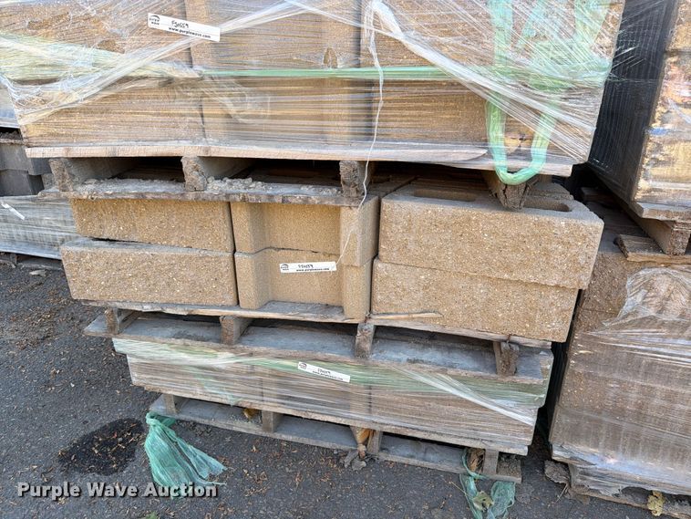image for item FJ0559 (25) pallets of landscaping bricks