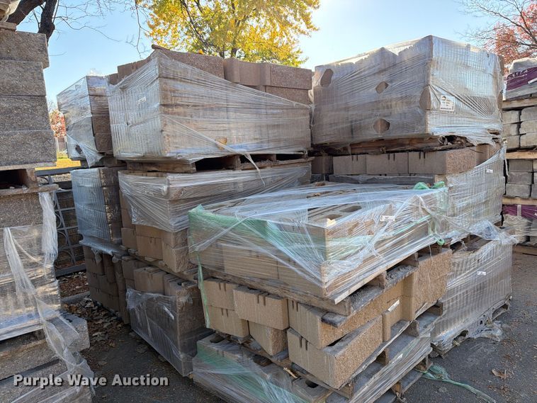 image for item FJ0559 (25) pallets of landscaping bricks