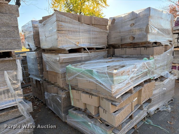image for item FJ0559 (25) pallets of landscaping bricks