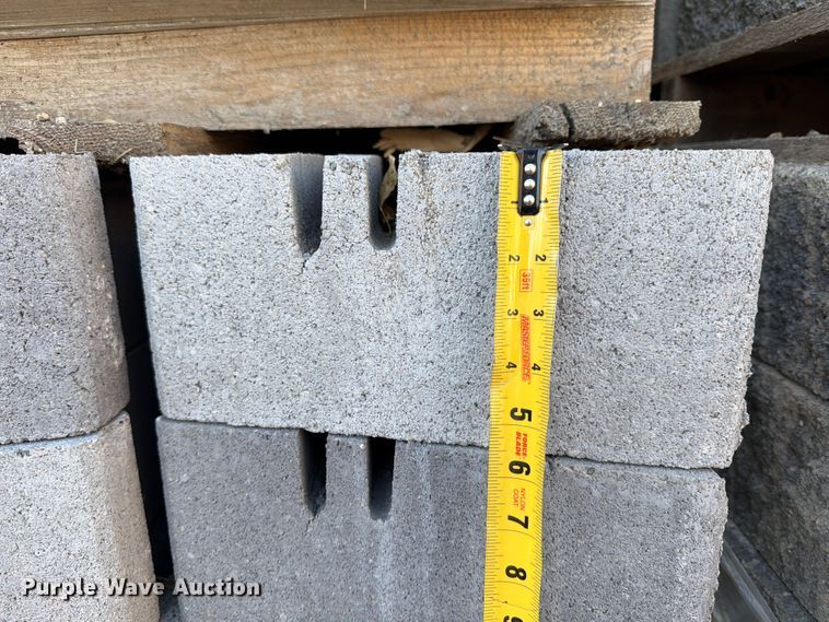 image for item FJ0559 (25) pallets of landscaping bricks