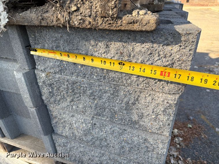 image for item FJ0559 (25) pallets of landscaping bricks