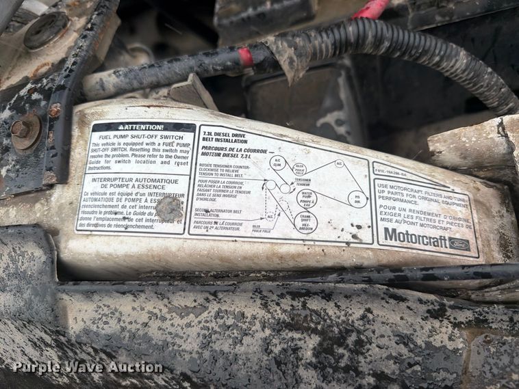 image for item FJ2052 2002 Ford F450 Super Duty dump truck
