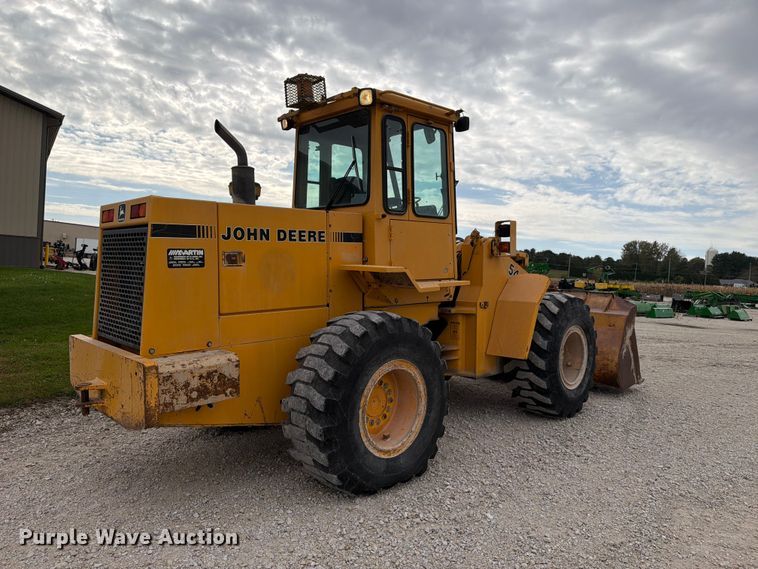 image for item FJ2070 1988 John Deere 544E wheel loader