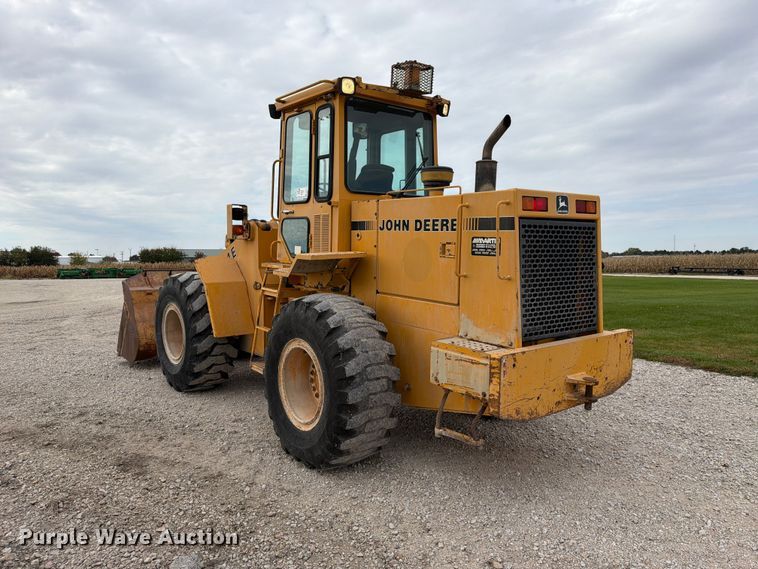 image for item FJ2070 1988 John Deere 544E wheel loader