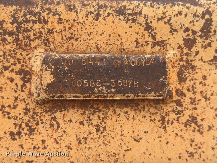 image for item FJ2070 1988 John Deere 544E wheel loader