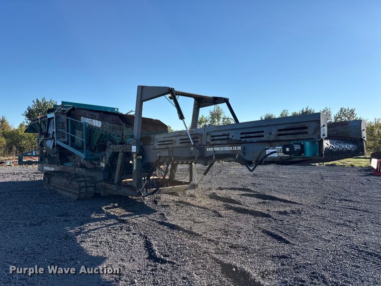 image for item FK2162 2014 Powerscreen Warrior 1800 screening plant