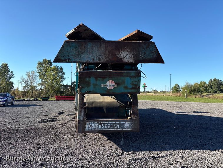 image for item FK2162 2014 Powerscreen Warrior 1800 screening plant