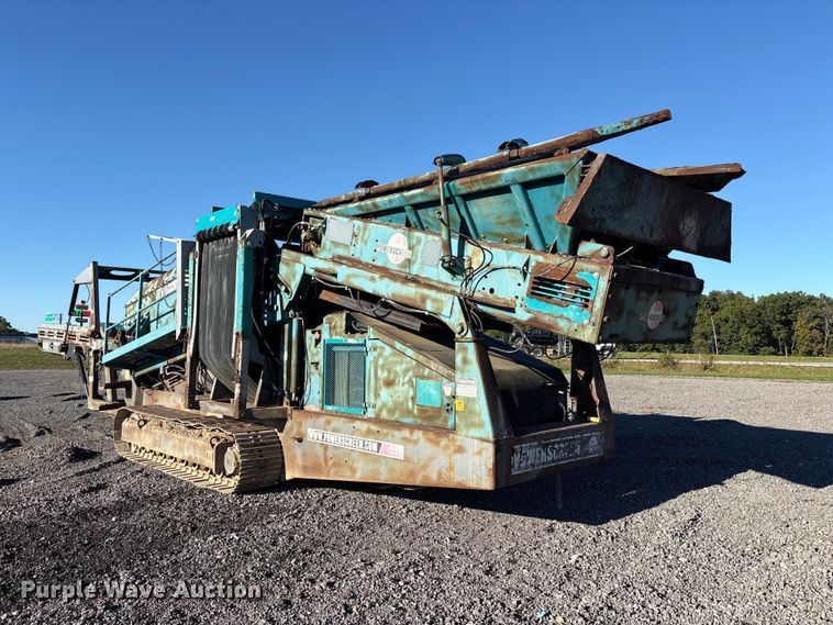 image for item FK2162 2014 Powerscreen Warrior 1800 screening plant