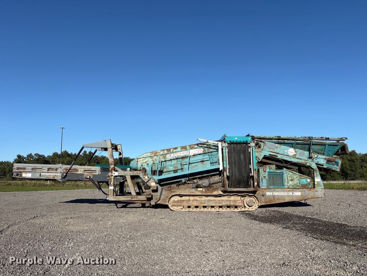 image for item FK2162 2014 Powerscreen Warrior 1800 screening plant