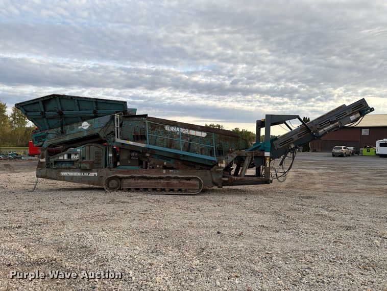 image for item FK2162 2014 Powerscreen Warrior 1800 screening plant