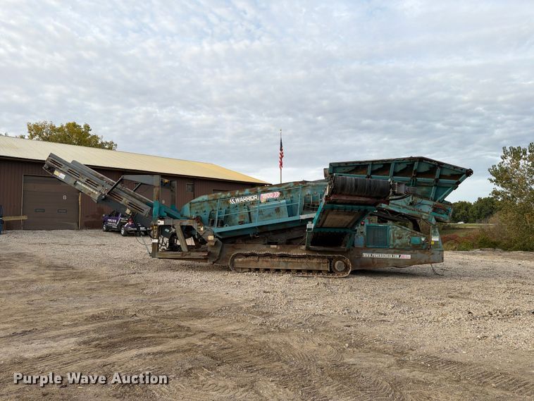 image for item FK2162 2014 Powerscreen Warrior 1800 screening plant