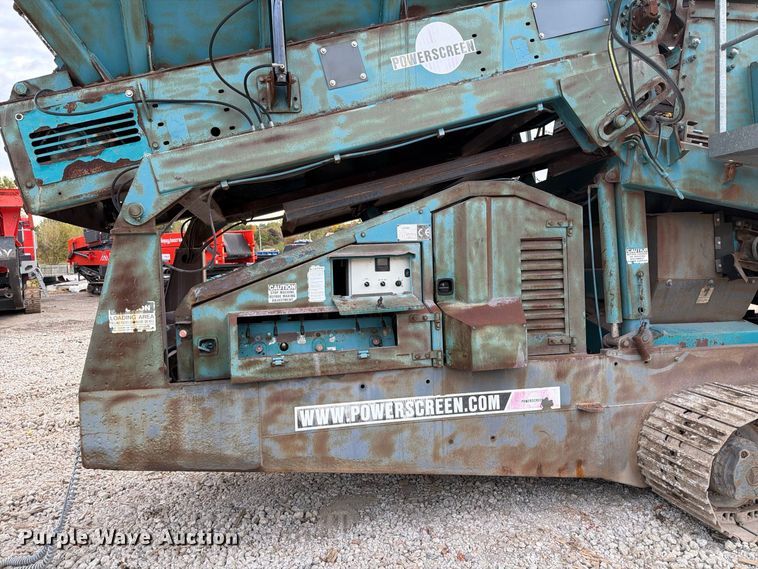 image for item FK2162 2014 Powerscreen Warrior 1800 screening plant
