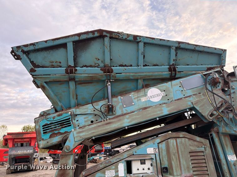 image for item FK2162 2014 Powerscreen Warrior 1800 screening plant