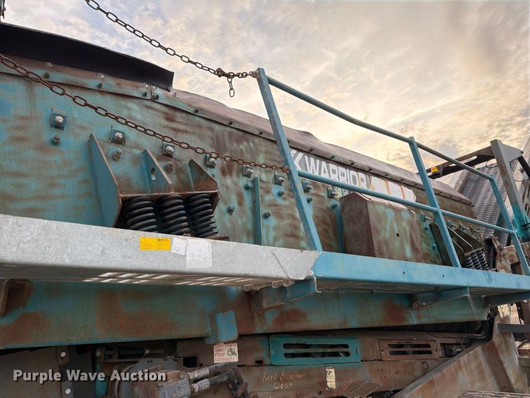 image for item FK2162 2014 Powerscreen Warrior 1800 screening plant