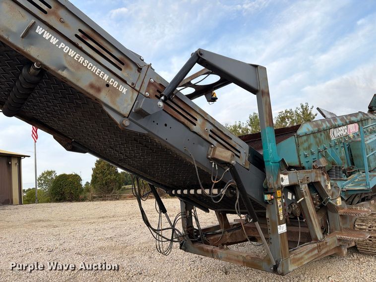 image for item FK2162 2014 Powerscreen Warrior 1800 screening plant