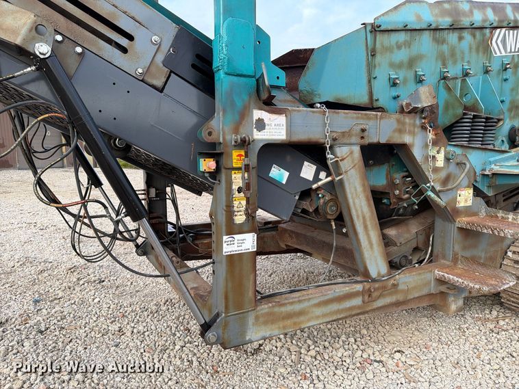 image for item FK2162 2014 Powerscreen Warrior 1800 screening plant