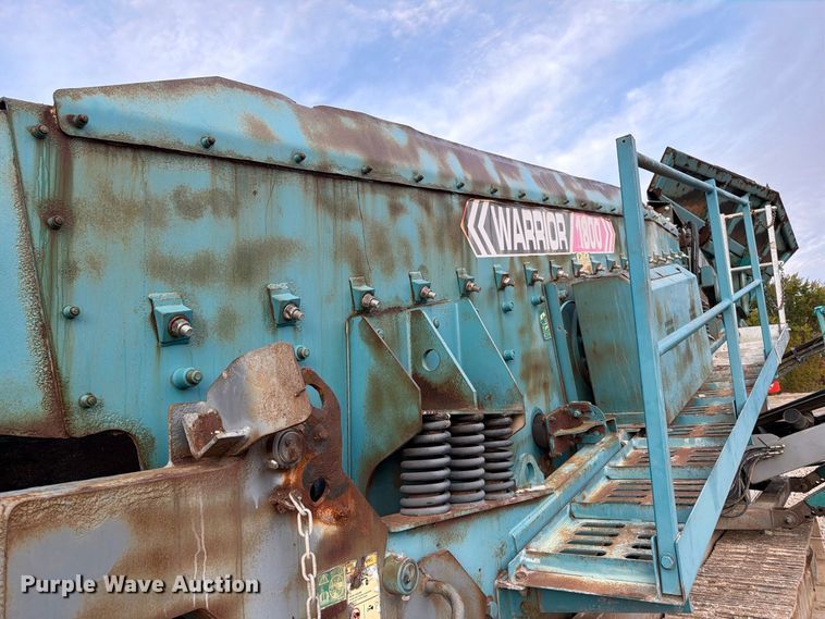image for item FK2162 2014 Powerscreen Warrior 1800 screening plant