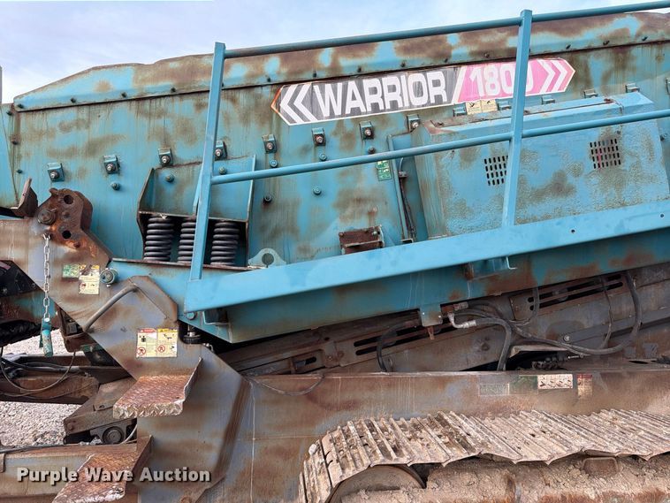 image for item FK2162 2014 Powerscreen Warrior 1800 screening plant