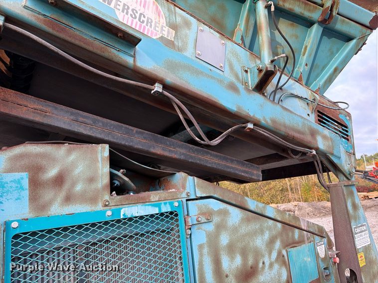 image for item FK2162 2014 Powerscreen Warrior 1800 screening plant