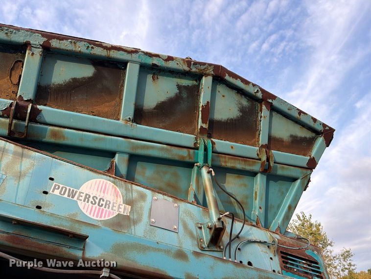 image for item FK2162 2014 Powerscreen Warrior 1800 screening plant