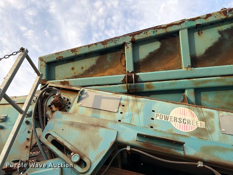 image for item FK2162 2014 Powerscreen Warrior 1800 screening plant