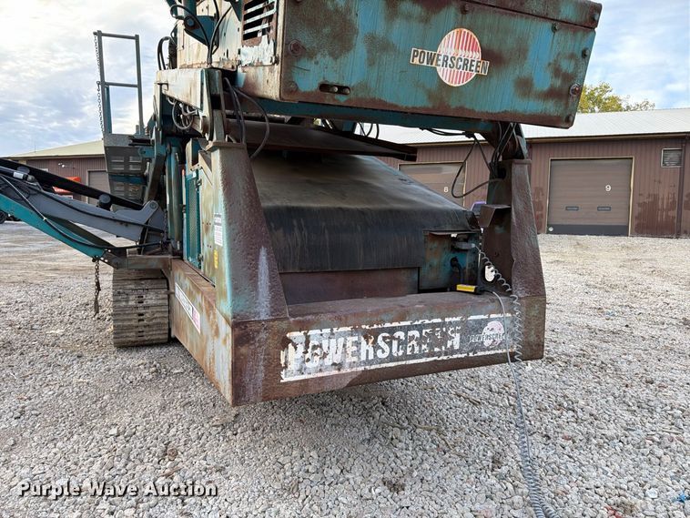image for item FK2162 2014 Powerscreen Warrior 1800 screening plant