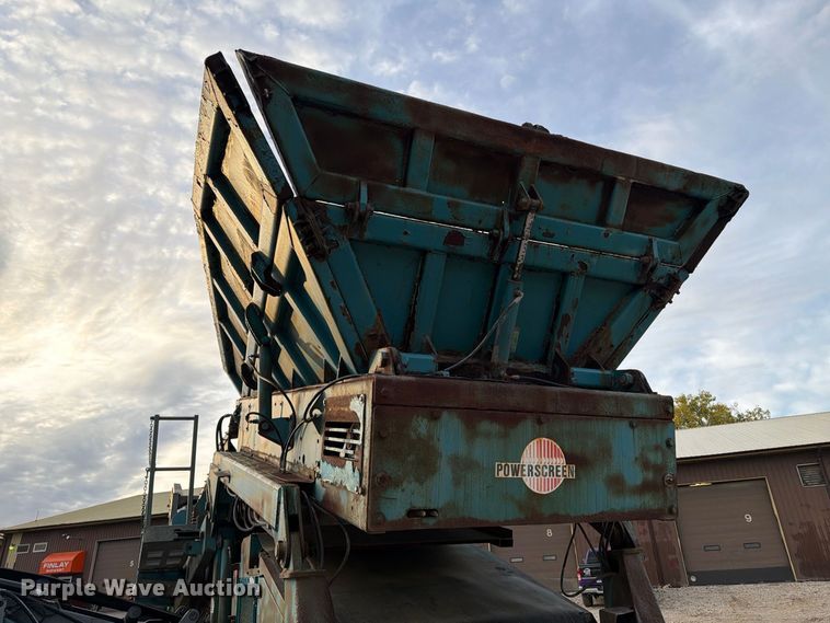 image for item FK2162 2014 Powerscreen Warrior 1800 screening plant