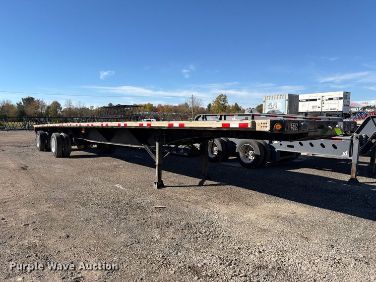 image for item FK2226 1995 Utility Trailer Manufacturer flatbed trailer