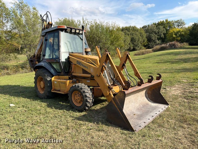 image for item FK3955 1998 Case 580 Super L Series II backhoe