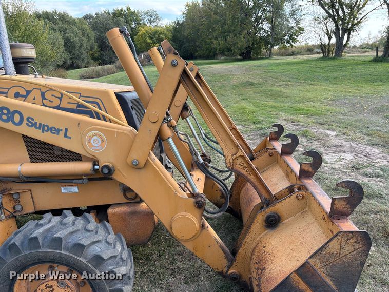 image for item FK3955 1998 Case 580 Super L Series II backhoe