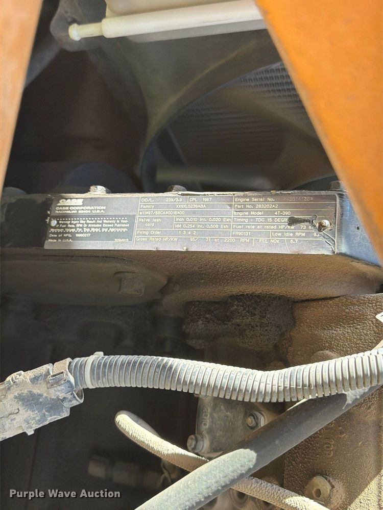 image for item FK3956 1999 Case 580 Super L Series II backhoe