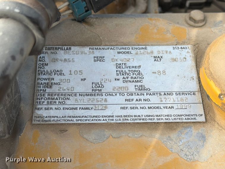 image for item FK3957 2000 Freightliner FL80 dump truck