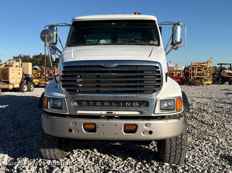 image for item FK4189 2008 Sterling L8500 flatbed truck with mud mixing system  