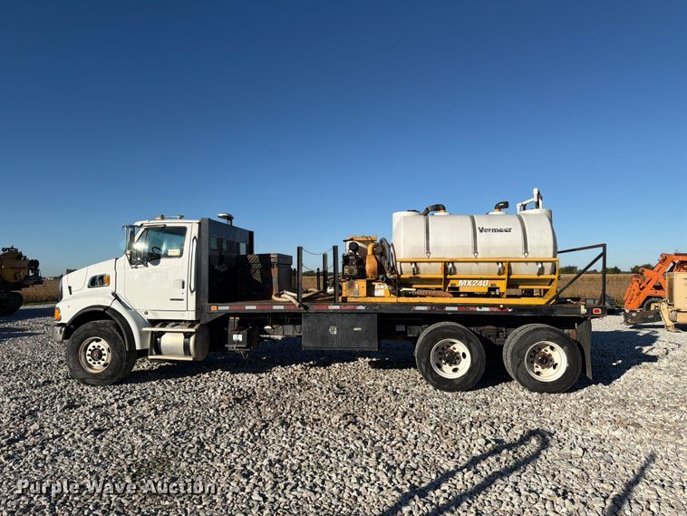 image for item FK4189 2008 Sterling L8500 flatbed truck with mud mixing system  