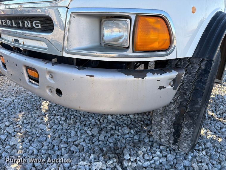 image for item FK4189 2008 Sterling L8500 flatbed truck with mud mixing system  