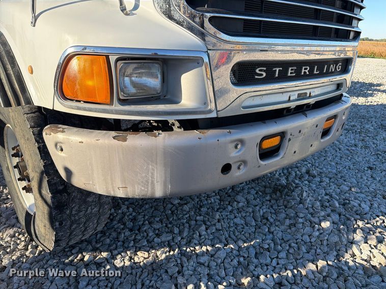image for item FK4189 2008 Sterling L8500 flatbed truck with mud mixing system  