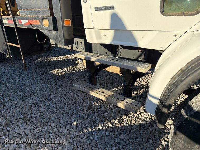 image for item FK4189 2008 Sterling L8500 flatbed truck with mud mixing system  