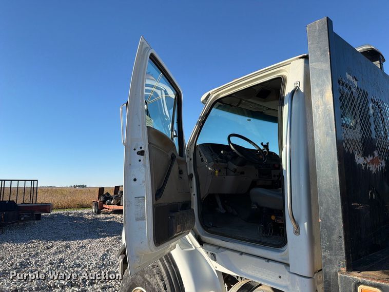 image for item FK4189 2008 Sterling L8500 flatbed truck with mud mixing system  