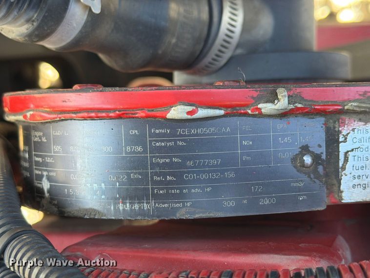 image for item FK4189 2008 Sterling L8500 flatbed truck with mud mixing system  