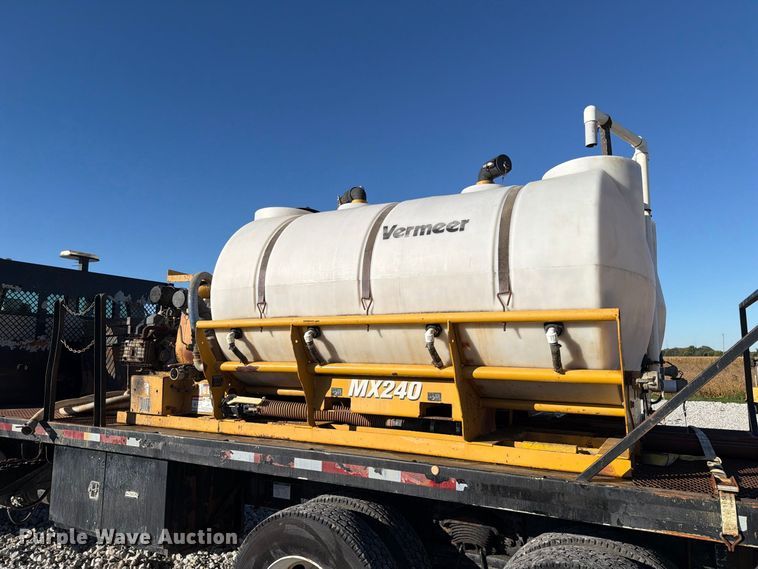 image for item FK4189 2008 Sterling L8500 flatbed truck with mud mixing system  