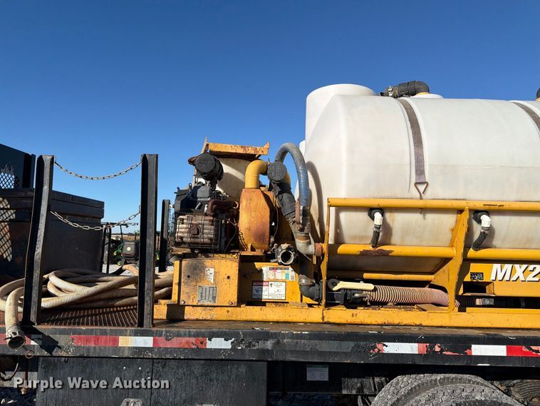image for item FK4189 2008 Sterling L8500 flatbed truck with mud mixing system  