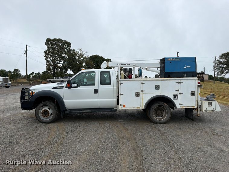 image for item FK5248 2013 Ford F450 Ext. Cab utility / service truck