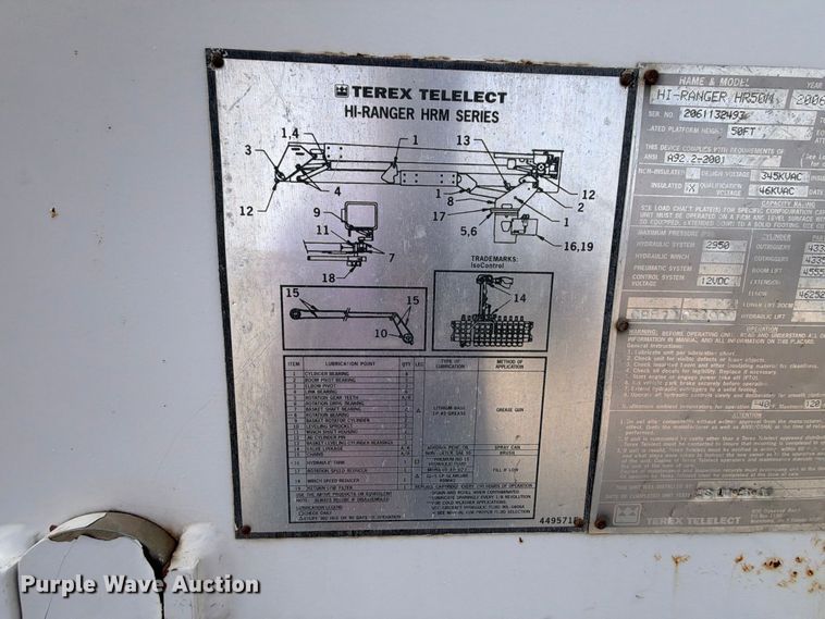 image for item FK5307 2007 Ford F750 bucket truck
