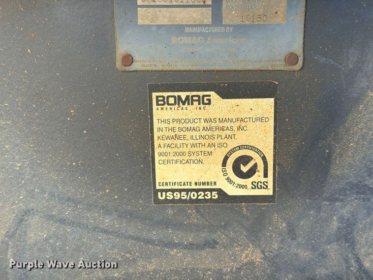 image for item FM6571 2005 Bomag BW 213DH-3 single drum vibratory roller