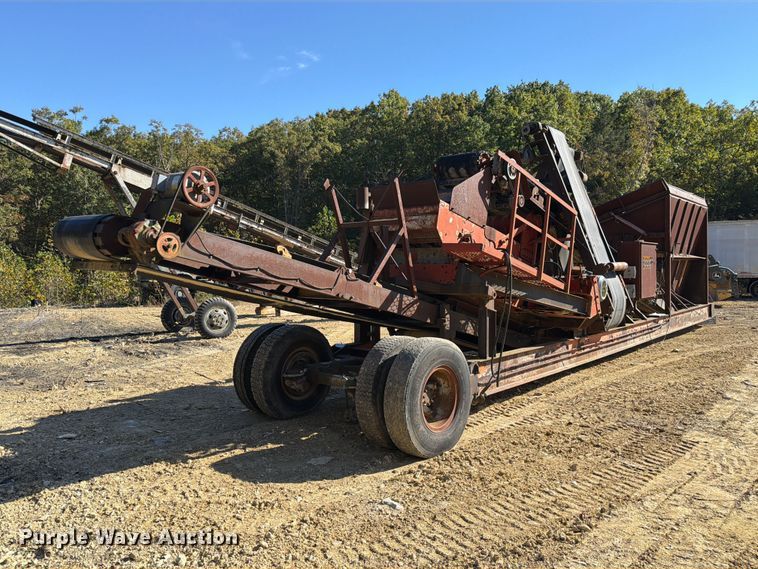 image for item FM6591 Shop Built screening plant